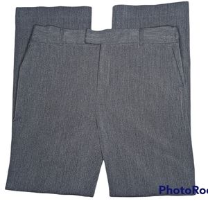 Duo Gray Straight Leg Dress Pants Size Medium